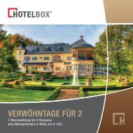 Hotelkatalog - Hotelbox