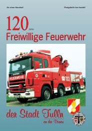 120 Jahre Freiwillige Feuerwehr der Stadt Tulln 1878 - 1998