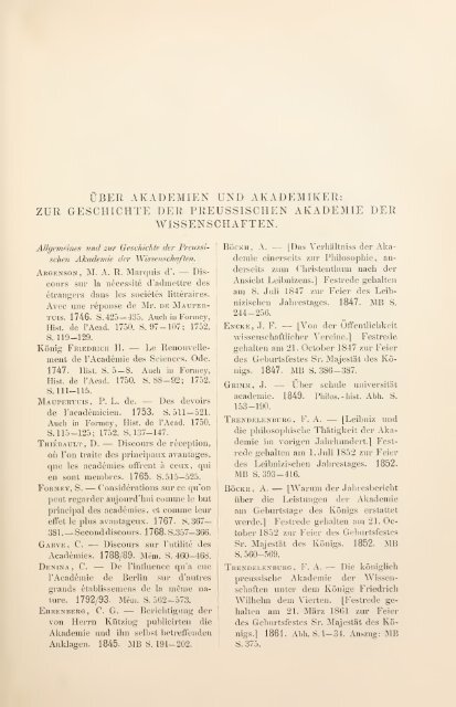 Geschichte der Königlich Preussischen ... - Warburg Institute