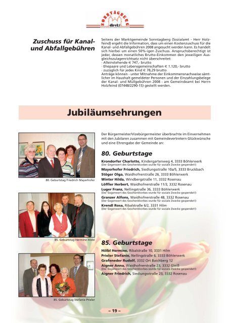 INHALT - Gemeinde Sonntagberg