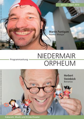 Niedermair Orpheum Programmzeitung 1. Ausgabe 2010 - Kabarett ...