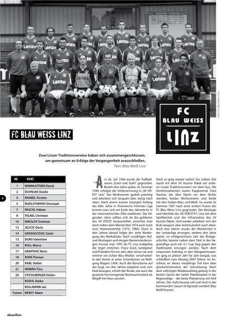 alszeilen - Wiener Sportklub