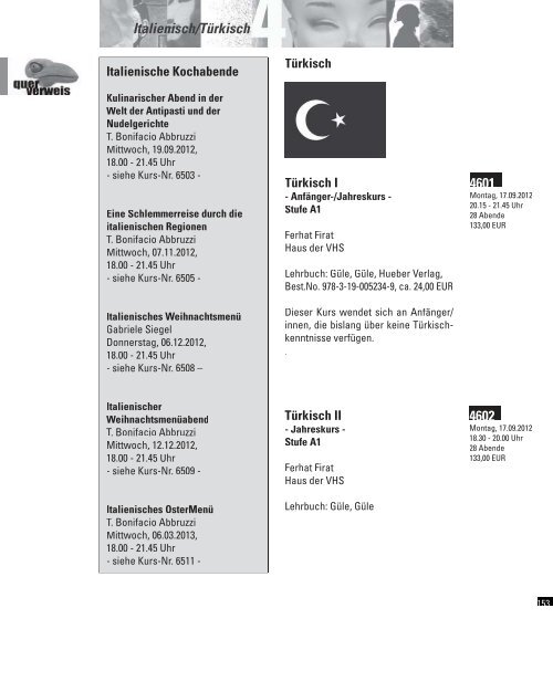 Gesamtprogramm 2012/2013 - Volkshochschule Waltrop