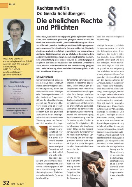 BMI 4 / 2011 - Ernest Kupfer, Bürgermeister