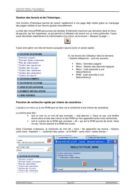 Accroissement des capacités - accueil