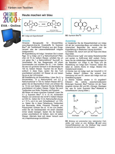 EVA - Chemie und ihre Didaktik, Universität Wuppertal