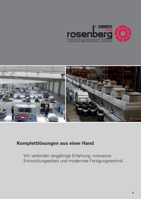 Die Rosenberg-Gruppe - Rosenberg Ventilatoren GmbH