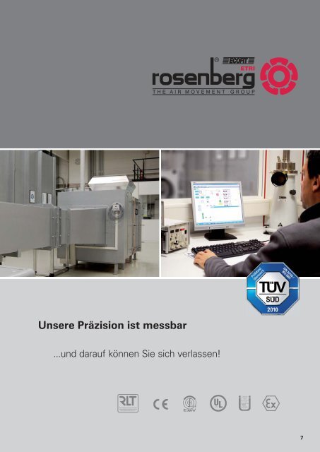 Die Rosenberg-Gruppe - Rosenberg Ventilatoren GmbH