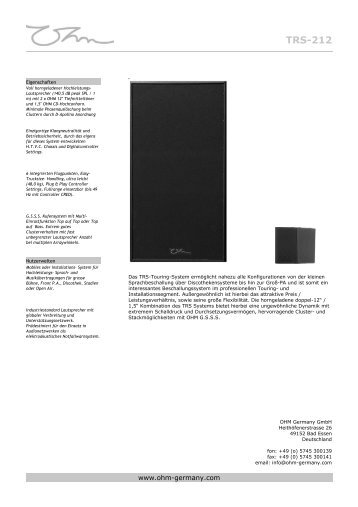 TRS-212 - SLD Mediatec