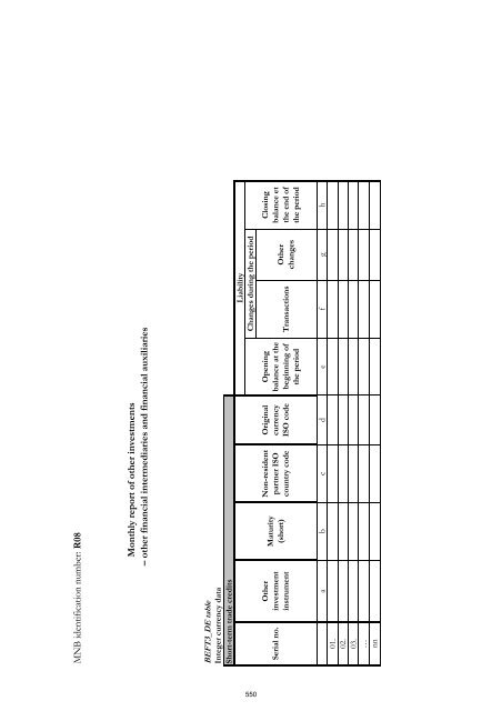 MNB Decree No. 32/2009 - Magyar Nemzeti Bank