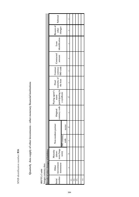 MNB Decree No. 32/2009 - Magyar Nemzeti Bank