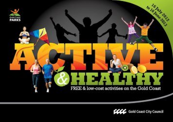 AcTIvE & HEALTHy HOLIdAy PrOgrAM - Gold Coast Parks