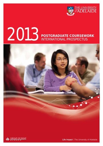 2013POSTGRADUATE COURSEWORK INTERNATIONAL ...