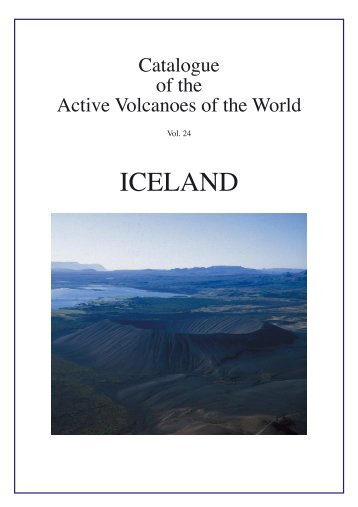 Catalogue of the Active Volcanoes of the World