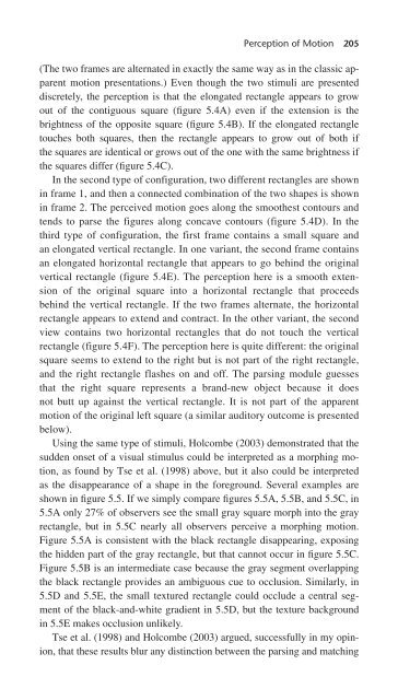 Perceptual Coherence : Hearing and Seeing