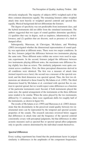 Perceptual Coherence : Hearing and Seeing