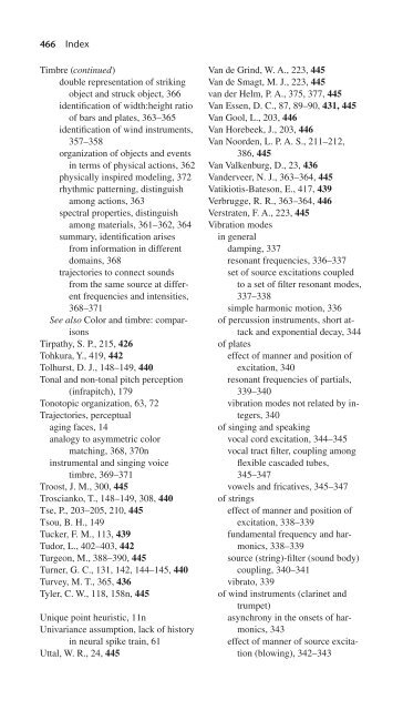 Perceptual Coherence : Hearing and Seeing