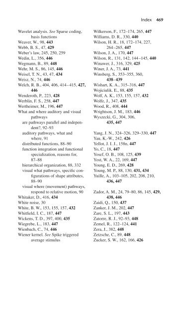 Perceptual Coherence : Hearing and Seeing