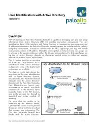 User Identification with Active Directory Overview - Exclusive Networks