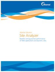 Site Analyzer - Akamai