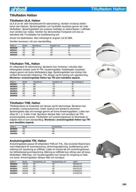 Artikelnummerregister - Ahlsell