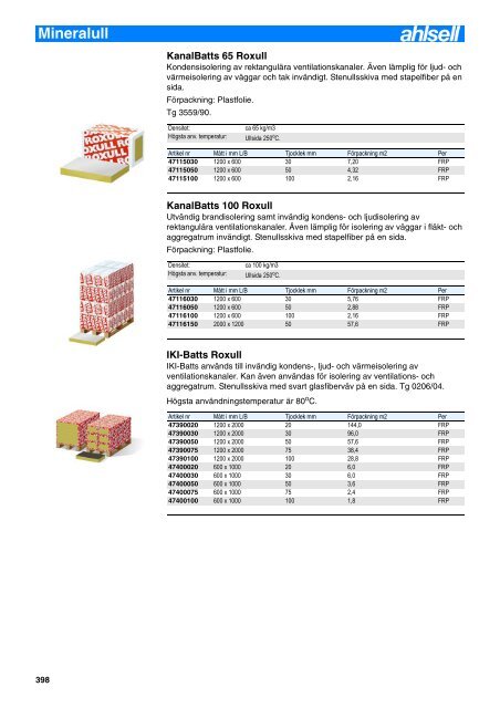 Artikelnummerregister - Ahlsell