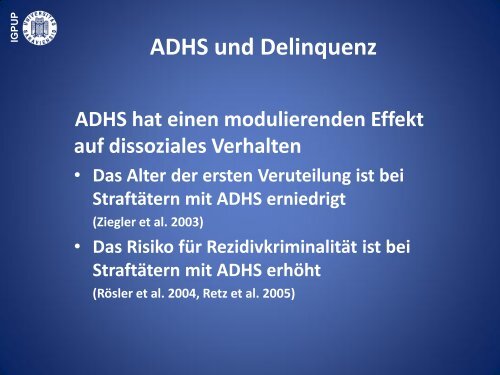 Emotionserkennung und Gewalt - Kompetenznetz ADHS