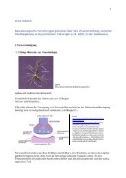 Anne Eckerle Neurobiologische Forschungsergebnisse über den ...