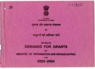 21 DEMANDS- FOR GRANTS 2003-2004 - Others