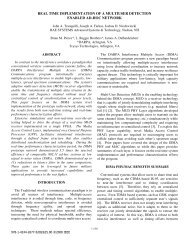 Real Time Implementation of a Multiuser Detection Enabled