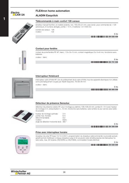 Téléchargez le catalogue en PDF - Winterhalter + Fenner AG