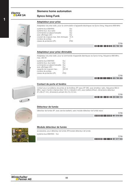 Téléchargez le catalogue en PDF - Winterhalter + Fenner AG