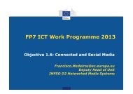 FP7 ICT Work Programme 2013 - RTD