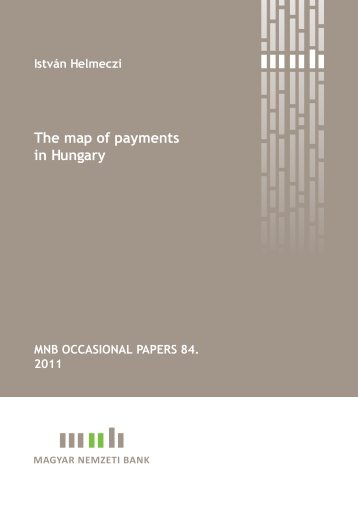 The map of payments in Hungary - Magyar Nemzeti Bank