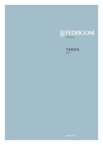 TARIFA - Fedrigoni