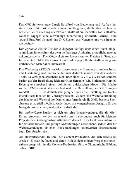 ELAN Bericht zur Förderphase ELAN I - oops/ - Oldenburger Online ...