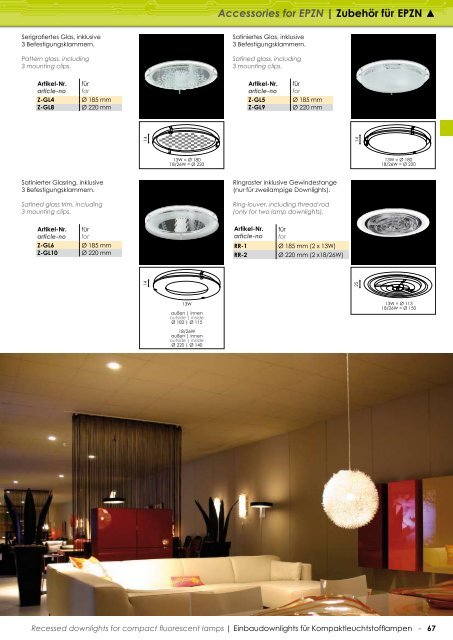 INNENLEUCHTEN | INDOOR LIGHTING - Ltv