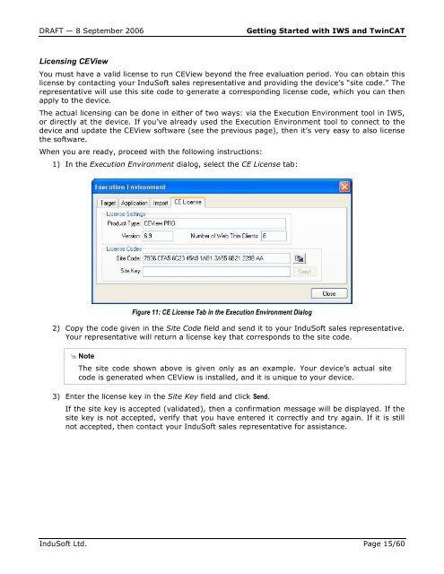 Getting Started with IWS and TwinCAT Contents - InduSoft