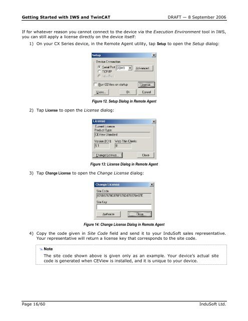 Getting Started with IWS and TwinCAT Contents - InduSoft