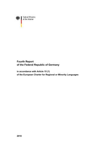 Fourth Report of the Federal Republic of Germany - 404 Page not ...