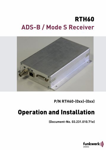 Ads-b / mode s receiver - Filser Electronic GmbH