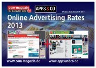 Type of advertising - Das Computer Magazin