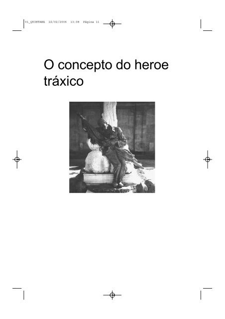 O concepto do heroe tráxico - Universidade de Santiago de ...