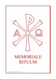 MEMORIALE RITUUM - laudate dominum—main page