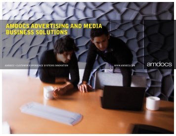 AMDOCS ADVERTISING AND MEDIA BUSINESS SOLUTIONS