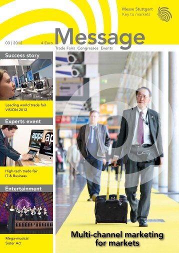 Message Ausgabe 3/2012 - Messe Stuttgart