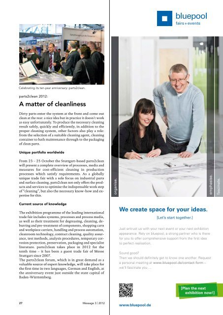 Message Ausgabe 3/2012 - Messe Stuttgart