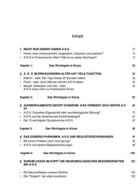 ADHS das Erwachsenenbuch - ADHS in Krefeld