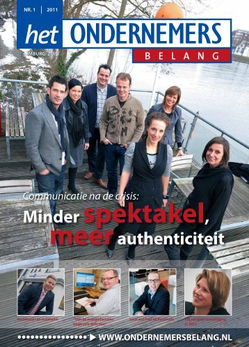 BELANG het ONDERNEMERS - meer - authenticiteit