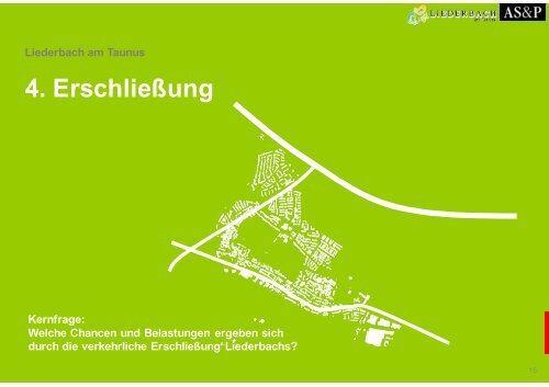 Städtebaulicher Masterplan - Gemeinde Liederbach am Taunus